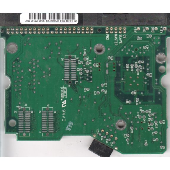 WD400BB-00DEA0, 2061-001129-001 C, WD IDE 3.5 PCB