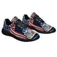 thumbnail image 6 of Truck Trucker American flag Keep On Truckin' Shoes Sneakers Black Size 4.5, 6 of 7