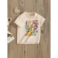 thumbnail image 3 of Bagilaanoe Toddler Baby Girls Birthday T-Shirts Letter Print Short Sleeve Tees 1T 2T 3T 4T 5T 6T 7T Kids Summer Casual Tops Clothes, 3 of 7