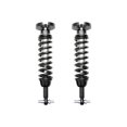 thumbnail image 1 of Icon Vehicle Dynamics Coil Over Shock Absorber 71605 Non Adjustable Valving; 1-1/2 To 3-1/2 Inch Lift; Pigtail Spring; Black/Silver; Without Remote Reservoir; Set Of 2, 1 of 4