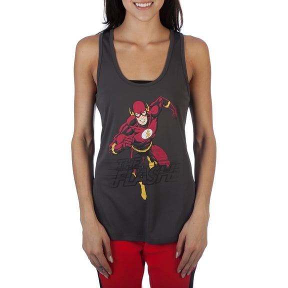 Flash Tank Top DC Comics Apparel Flash Clothing DC Comics Tank Top Flash Shirt-XX-Large