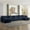 Blue, variant on Puremind 112“ Modular Sectional Sofa with Movable Ottomans, Chenille U Shaped Sofa Cloud Couch for Living Room/Apartment, Light Gray