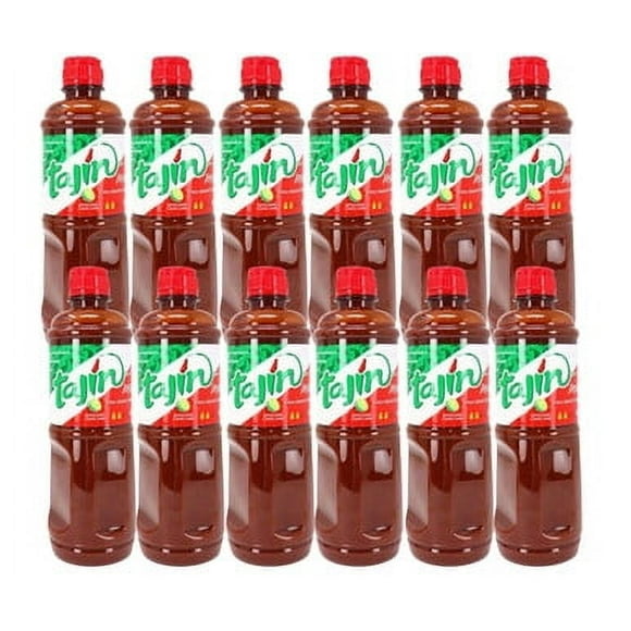 Tajin Mild Hot Sauce 15.38 oz (12-Case) - Tajin Liquid Mild Chile 455ml