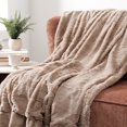 thumbnail image 4 of Swift Home Luxury Faux Fur Throw, 4 of 4