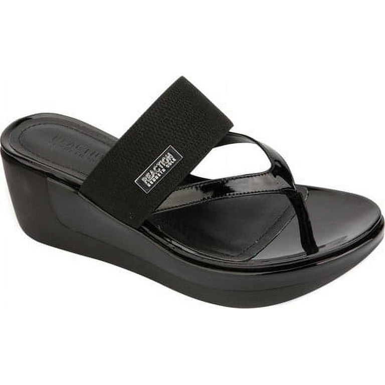 Women s Kenneth Cole Reaction Pepea Cross Thong Wedge Sandal