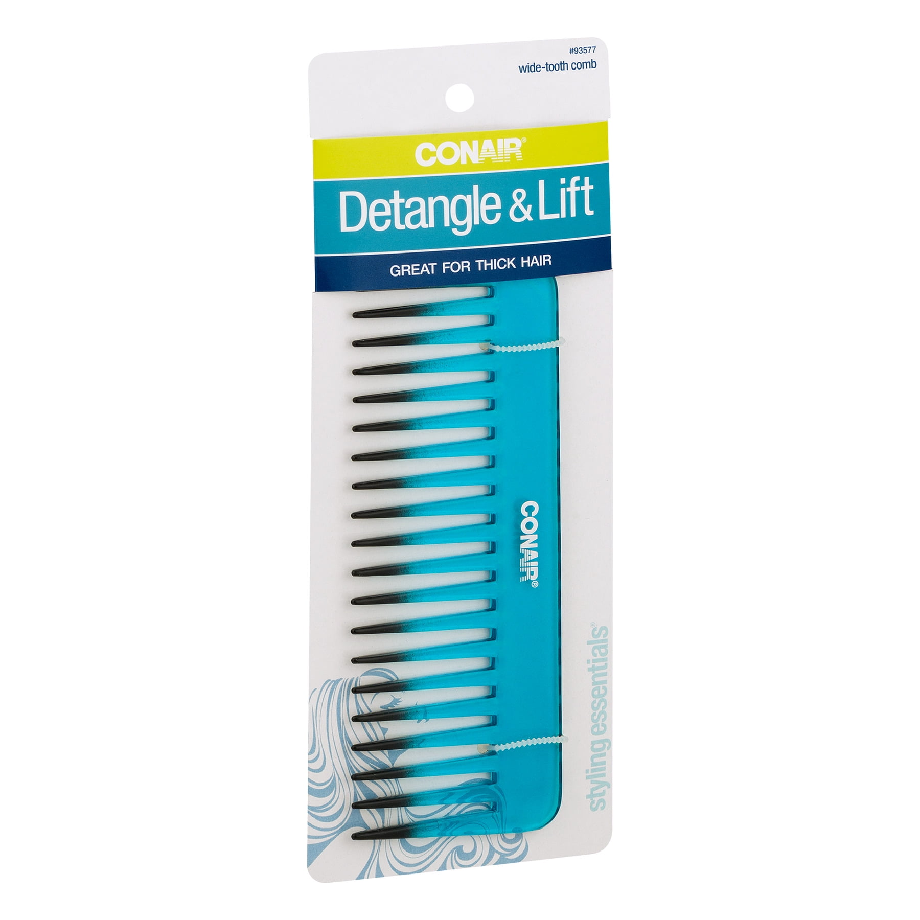 Conair Wide Tooth Thick Hair Comb Walmart Com
