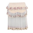 thumbnail image 2 of Lace Ruffle Floral Washing Machine Dust Cover Protection Front Durable Soft Home, 2 of 2