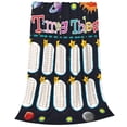 thumbnail image 2 of Rateoe Space Math Times Tables Print Fuzzy Fleece Throw Blanket Extra Large,Super Soft,Fluffy and Warm Blankets for Couch,Bed,All Season Use (60"x50"), 2 of 8