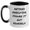 White/Black, variant on Funny Executive Gifts from Men, Unique Two Tone Coffee Mugs for Retired Executives, Figure It Out Yourself, Father's Day Unique Gifts