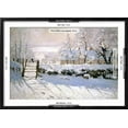 thumbnail image 3 of The Magpie, 1869, Scenic Seasons Framed Art Print Wall Art by Claude Monet Sold by Art.Com, 3 of 6