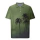 thumbnail image 5 of Blusa y camisa de manga corta con cuello vuelto para hombre, informal, de moda, de color liso, con botones, solapa y hebilla de gancho, camiseta de manga corta de poliéster para hombre., 5 of 5