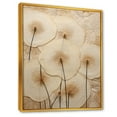 thumbnail image 2 of Designart "Opulent Beige Morning Glory Blossom" Morning Glory Floater Framed Canvas Prints, 2 of 5