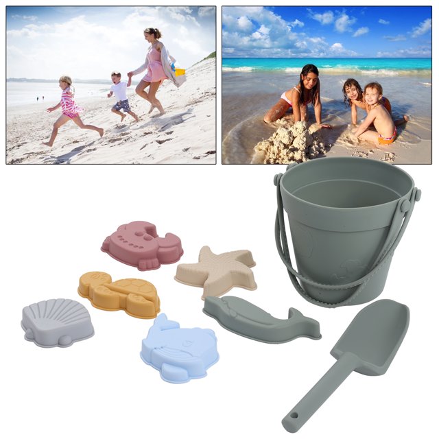 Accesorios de playa para niños Juguetes de silicona Juguetes de para bebés ANGGREK Otros