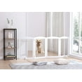 thumbnail image 3 of STAROUS Extra Wide and Tall Dog gate for Dogs, 80-inch Wide,30 inches Tall, 4 Panels, White (4 Pannels), 3 of 7