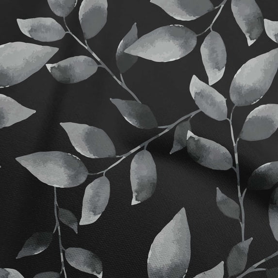 oneOone Cotton Jersey Black Fabric Ocean Underwater Life Sewing Craft Projects Fabric Prints By Yard 58 Inch Wide