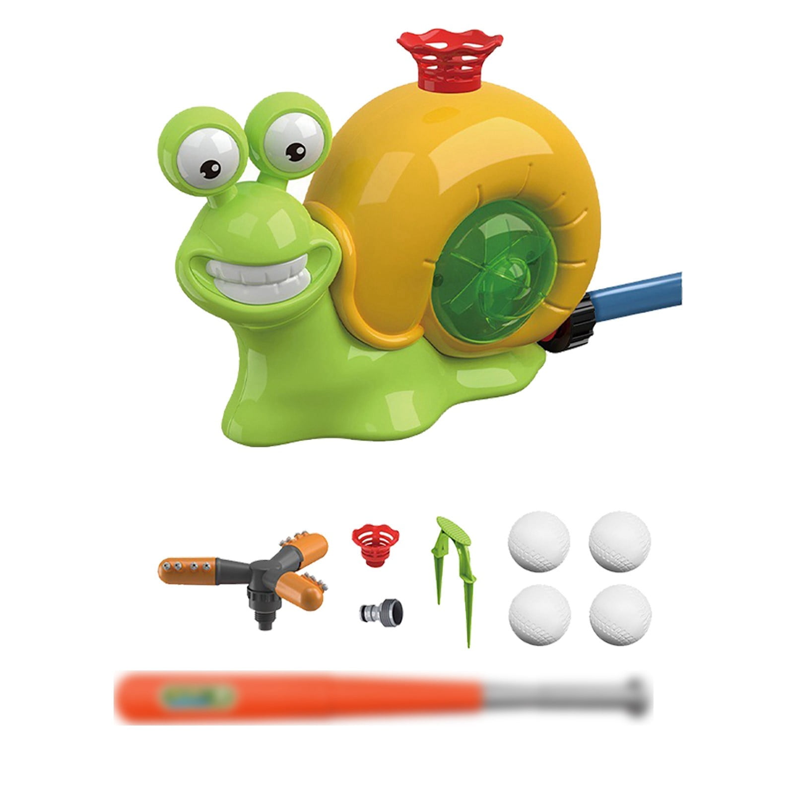 Summer Water Play Toys Baseball Rotating Sprinkler for Kids Outdoor Garden Children's Sports Toy Activity Game