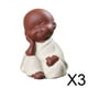 thumbnail image 1 of Estatuas de monjes buda,Estatuas de monjes buda,Estatuilla de pequeño monje,Lindo monje en miniatura,Estatuillas de bebé Buda,Adornos de Buda para el hogar, 1 of 8
