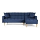 thumbnail image 2 of Sala Modular Reversible De Lino Azul Modelo Alpak, 2 of 11