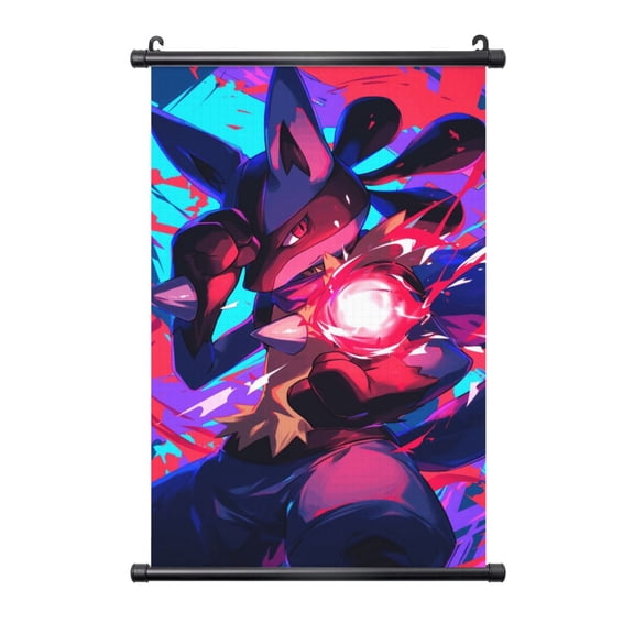 Poster Plastic Shaft Wall Hanging Banner Painting Canvas Artwork Wall Art Scroll Hanger Decor For Home Office 16"X24"