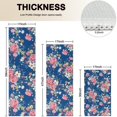 thumbnail image 4 of Pioneer Flower Floral Print Pattern Kitchen Rugs Sets Of 3,Kitchen Runner Rugs Non Skid Washable,Decorative Kitchen Floor Mats for Kitchen,Sink,Laundry,17"x30"+ 17"x47" + 17"x59", 4 of 6