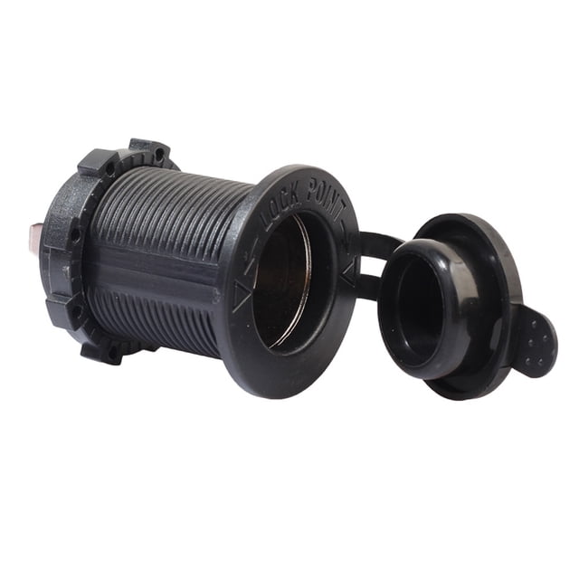Yhmxh Electronics Phone Accessories NEW Car Motorcycle 12V Lighter Socket Power Plug Outlet Charge