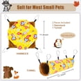 thumbnail image 2 of Set de Hamaca y Túnel para Pequeños Animales Petonfun para Hurones y Ratas, 2 of 7