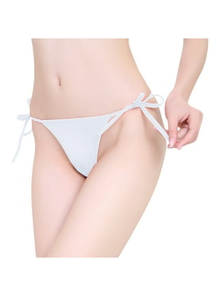 Manfiter Women Sexy G-String Thongs Intimates Briefs Lace Tie Side