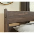 thumbnail image 3 of Bowery Hill Full Panel Engineered Wood Headboard in Mocha Brown, 3 of 4