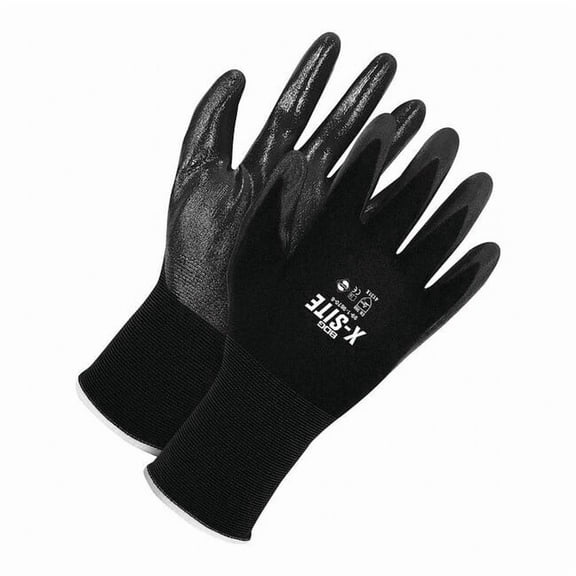 Bdg Coated Gloves,Knit,XL,9.5" L 99-1-9870-10