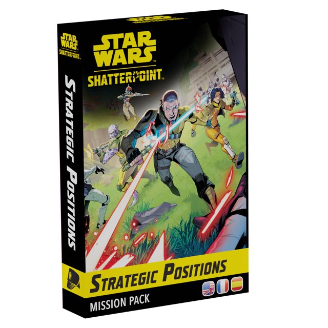 Juego de Miniaturas Asmodee Star Wars Shatterpoint Strategic Positions Mission Pack SWP72 Expansion 2 Jugadores