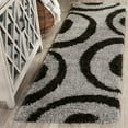 thumbnail image 4 of Portofino Shag Ivory / Grey, 4 of 5