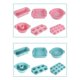 thumbnail image 5 of Juego de herramientas para hornear pastelería de silicona hágalo usted mismo pan cuadrado redondo pan sartén, 5 of 10