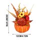 thumbnail image 3 of Fiudx Decoración de Calabaza de Halloween, Adorno de Calabaza de Espuma con Hojas de Arce y Guirnalda de Frutas, Artesanía Realista, Decoración Versátil para El Hogar y Fiestas, Ambiente Festivo Otoñ, 3 of 5