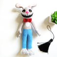 thumbnail image 5 of Muñeco de conejito aterrador de felpa, almohada de felpa suave, regalo de Halloween para fanáticos de los juegos y niños, 5 of 5