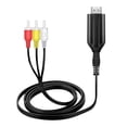 thumbnail image 1 of Convertidor HDMI a RCA Dpofirs admite 4K 30 Hz para TV Monitor, 1 of 1