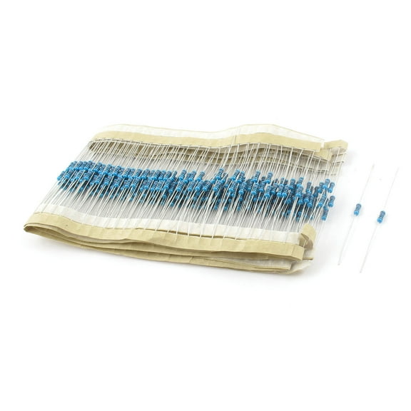 300Pcs 1/4W 0.25W 1% Tolerance 120 Ohm Through Hole Axial Flameproof Metal Oxide Film Resistor