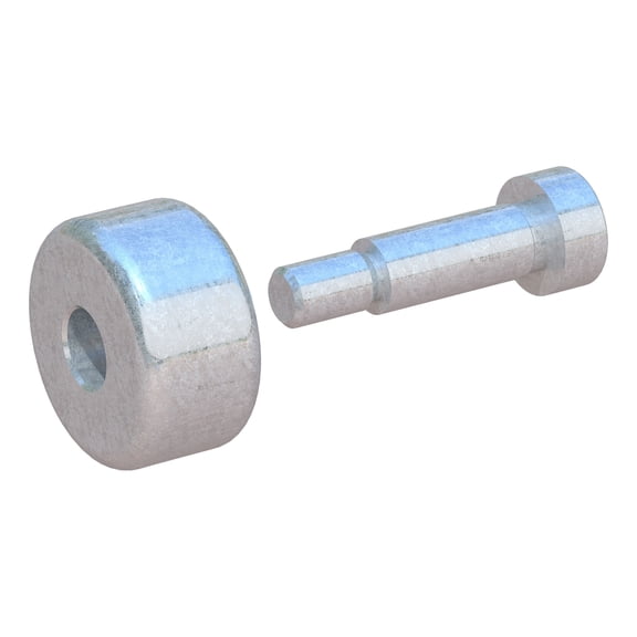 CURT 19217 Replacement R-Series 5th Wheel Roller Wheel Kit