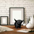 thumbnail image 2 of Cute Highlands Cow Figurine, Handmade Cow Ornament Decorations Highlands Cow Mini Statue Housewarming Decor Gifts, 2 of 4