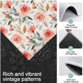 thumbnail image 3 of Pioneer Flower Floral Print Pattern Kitchen Rugs Sets Of 3,Kitchen Runner Rugs Non Skid Washable,Decorative Kitchen Floor Mats for Kitchen,Sink,Laundry,17"x30"+ 17"x47" + 17"x59", 3 of 6