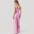 thumbnail image 7 of Women's Wide Leg Lounge Pants with Drawstring Waist and Relaxed Fit for All-Day Comfort - Medium, Pink, 7 of 7