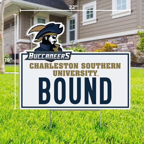 Charleston Southern University Bound Lawn Sign (Officially Licensed)