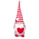 thumbnail image 3 of Juego de 2 gnomos decorativos para San Valentín | Gnomos de Sr. y Sra. con corazones y gorros de peluche | Decoración de mesa flexible y con peso para el hogar, el escritorio o como regalo, 3 of 9