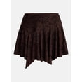 thumbnail image 5 of No Boundaries Asymmetrical Mini Lace Skirt, Women's XXS-XXL, 5 of 5