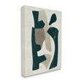 thumbnail image 3 of Stupell Industries Black & Brown Geometric Shapes Abstract Weathered Pattern Painting Gallery Wrapped Canvas Print Wall Art, Design by June Erica Vess, 3 of 5