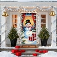thumbnail image 6 of FastXmas Christmas Door Cover Decoration - Pine Tree & Snowman Backdrop 2.95 x 5.9 Inch Christmas Hanging Door Cover Funny Snowman Banner for Christmas Party, New Year Photo Booth, and Holiday Decor, 6 of 6