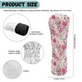 thumbnail image 6 of Yuyamidu Pink Flowers Golf Club Head Cover Waterproof PU Leather Golf Head Covers for Hybrid Fairway Wood Driver Daisy Club Covers for Golf Head, 6 of 8