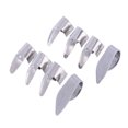 thumbnail image 4 of QUMIIRITY 8Ud Púas Metálicas Para Guitarra Con Ergonómico Plata Para E, 4 of 8
