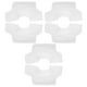 thumbnail image 3 of 5pcs Bear T-Shirts: Clothes For Stuffed Animals - Plush Toy Clothes - Round Neck Design - Stuffed Bear Shirt For Imaginative Play And Holiday, 3 of 4