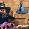 thumbnail image 2 of TERGAYEE Halloween Witch Hat Hanging Ornament,Wall Decoration Party Supplies, spider and web, Prom Decor, Kids Adult Party Prom Dress Up Witch Hat, Halloween Decor, 2 of 7