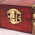thumbnail image 4 of Boîte Coffre au Trésor Support de Rangement pour Bijoux Accessoires Décoration Maison Étui de Rangement Style Ancien, 4 of 7